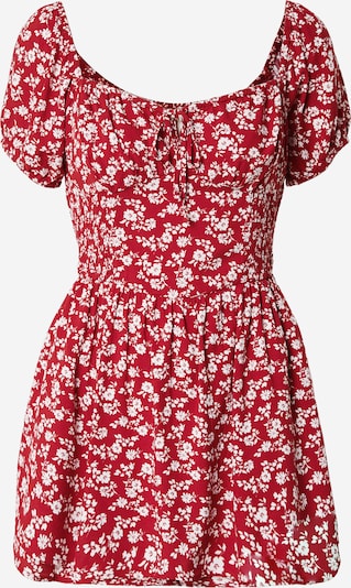 HOLLISTER Платье 'SOFIA FRANCHISE' в Красный / Белый, Обзор товара