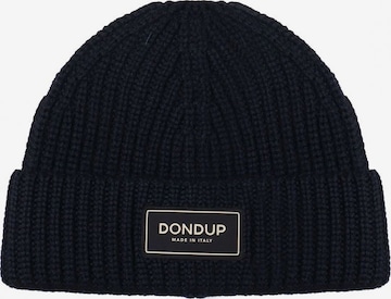 Bonnet Dondup en bleu : devant