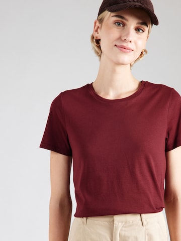 T-shirt Marc O'Polo en rouge : devant