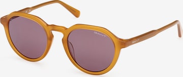 Lunettes de soleil GANT en jaune : devant