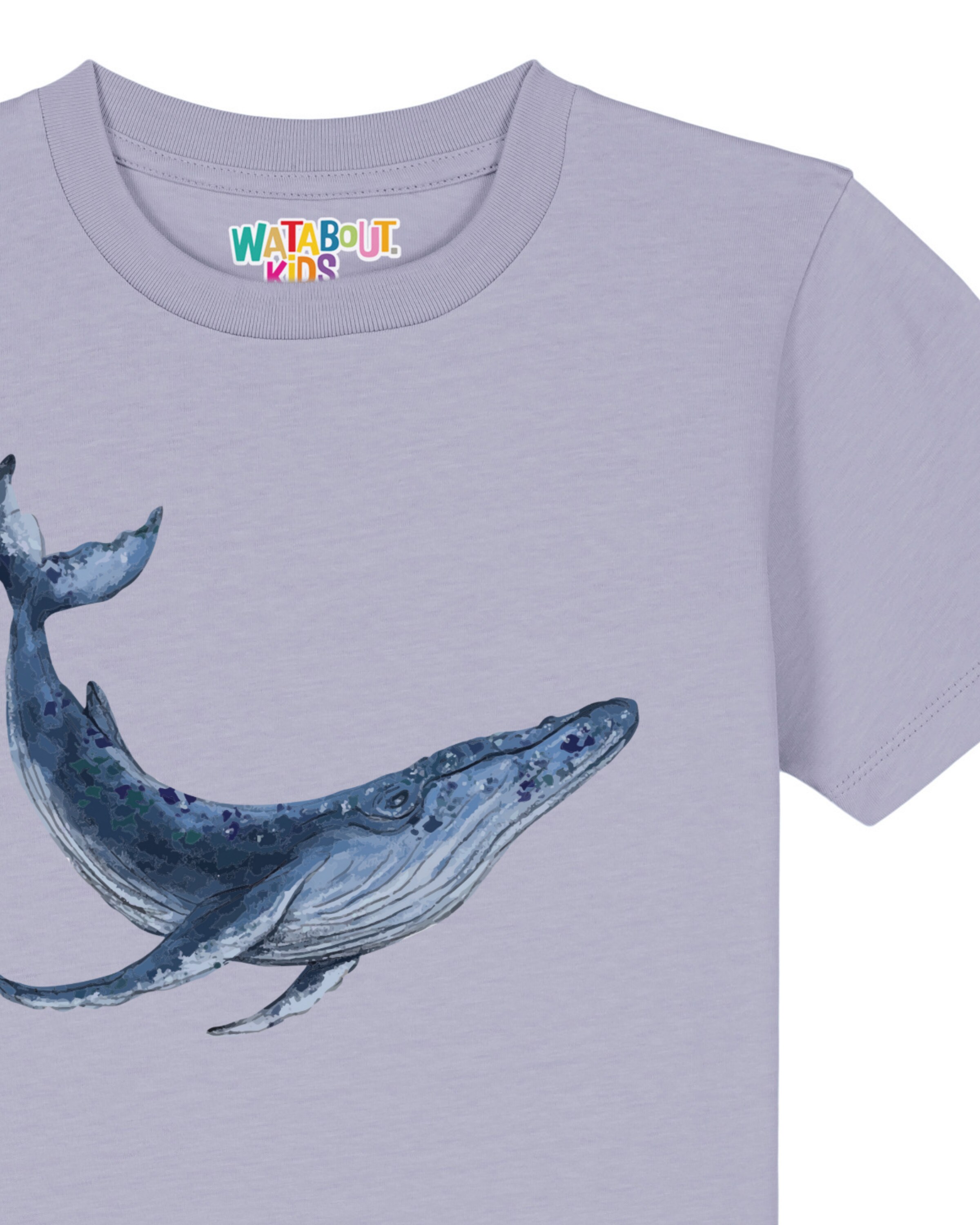 watabout.kids Shirt 'Wal' in Purple