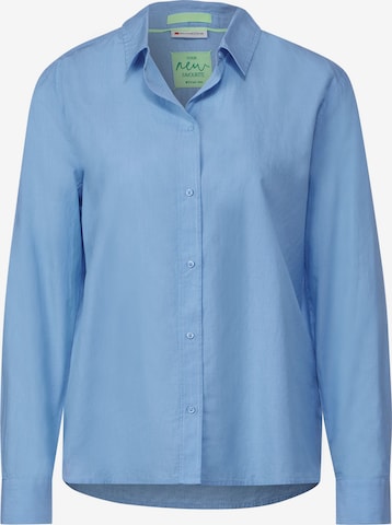 STREET ONE Blouse in Blue: front