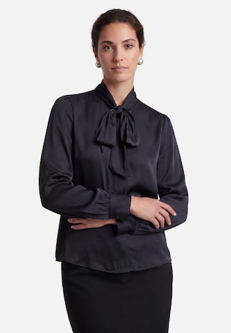 usha BLACK LABEL Blouse in Zwart: voorkant