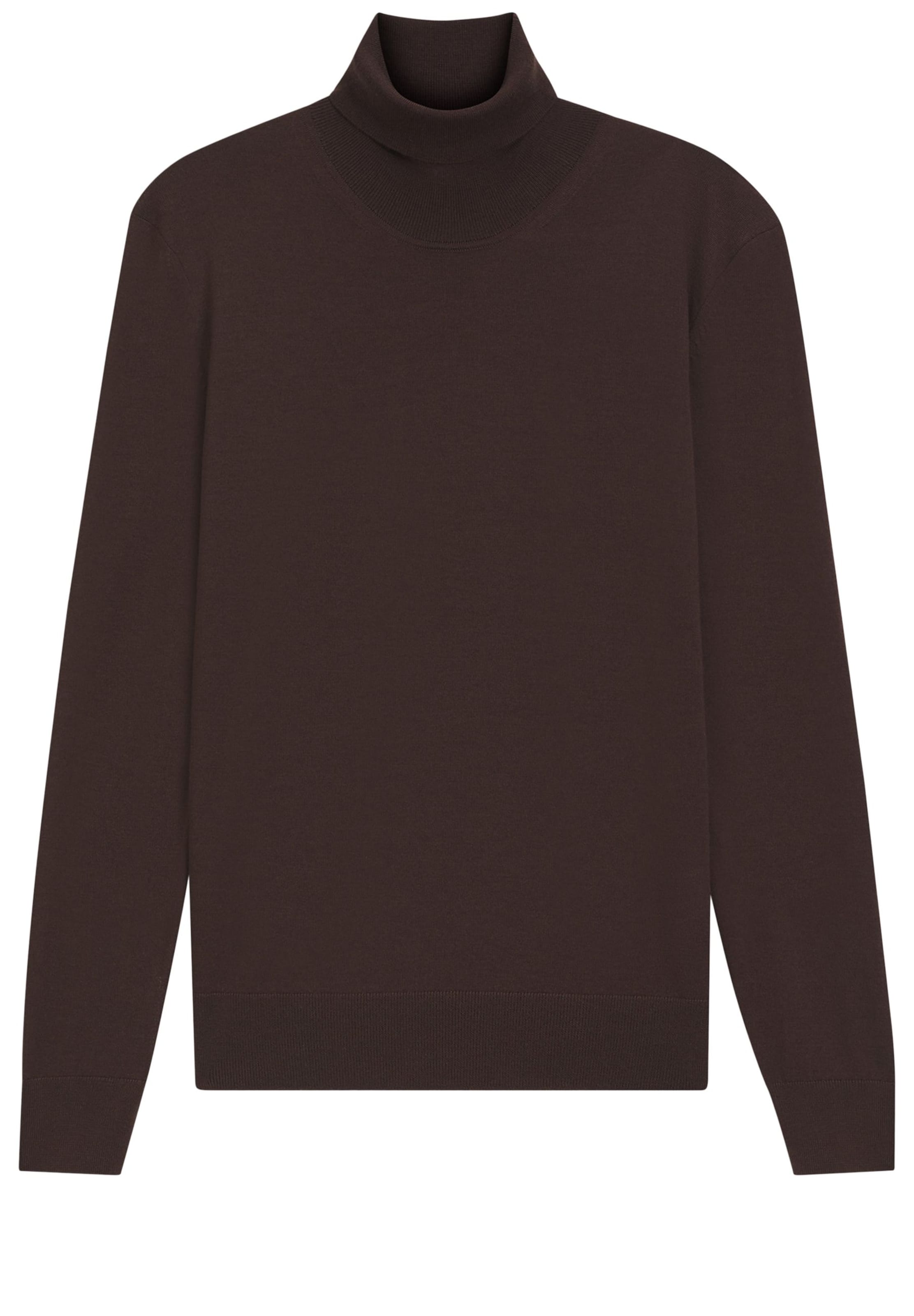 BOSS Pullover ' Musso' in Braun: Vorderseite