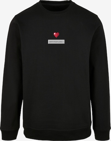 F4NT4STIC Sweatshirt in Black: front