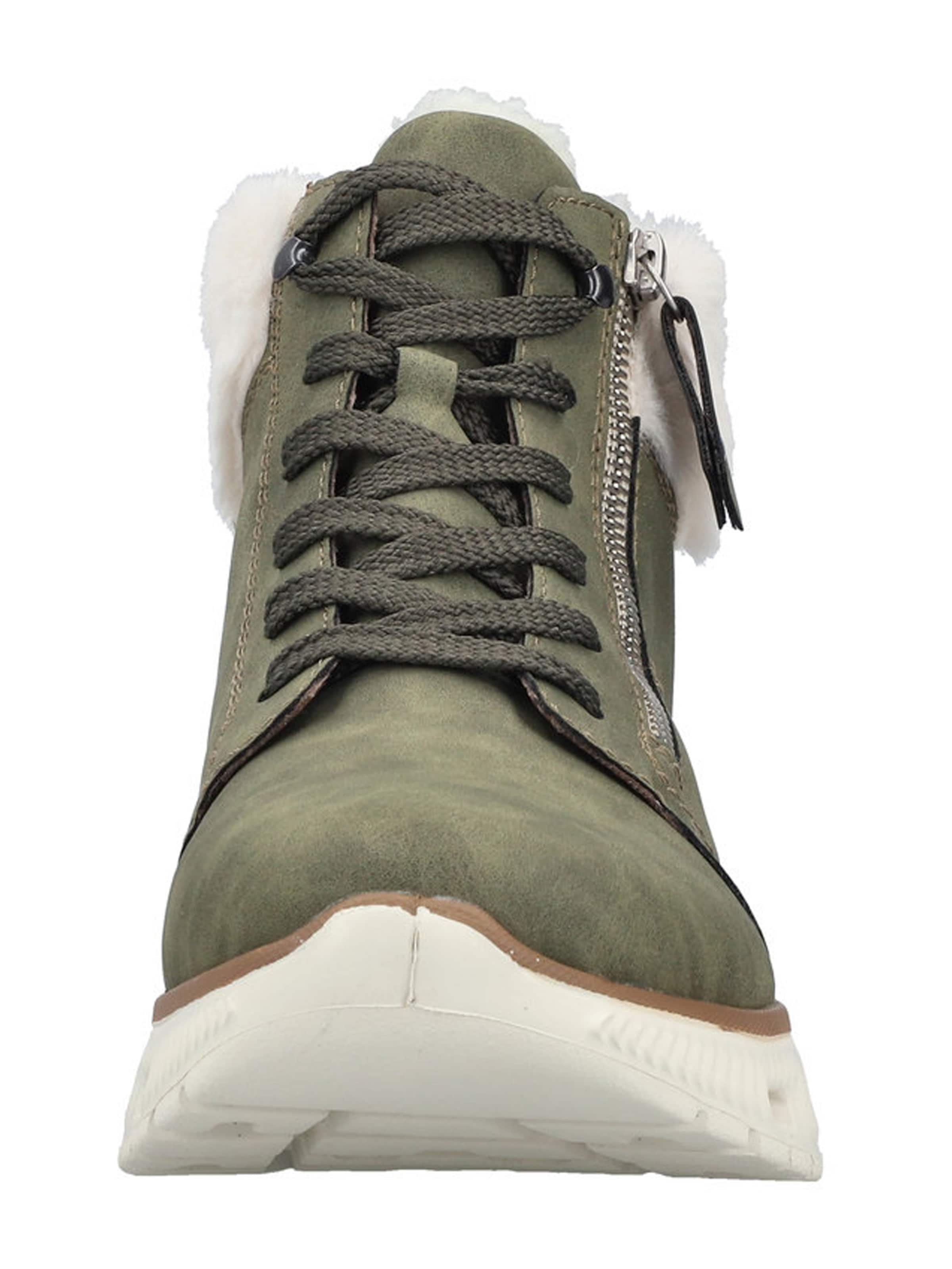 Rieker Sport Lace-up bootie in Green