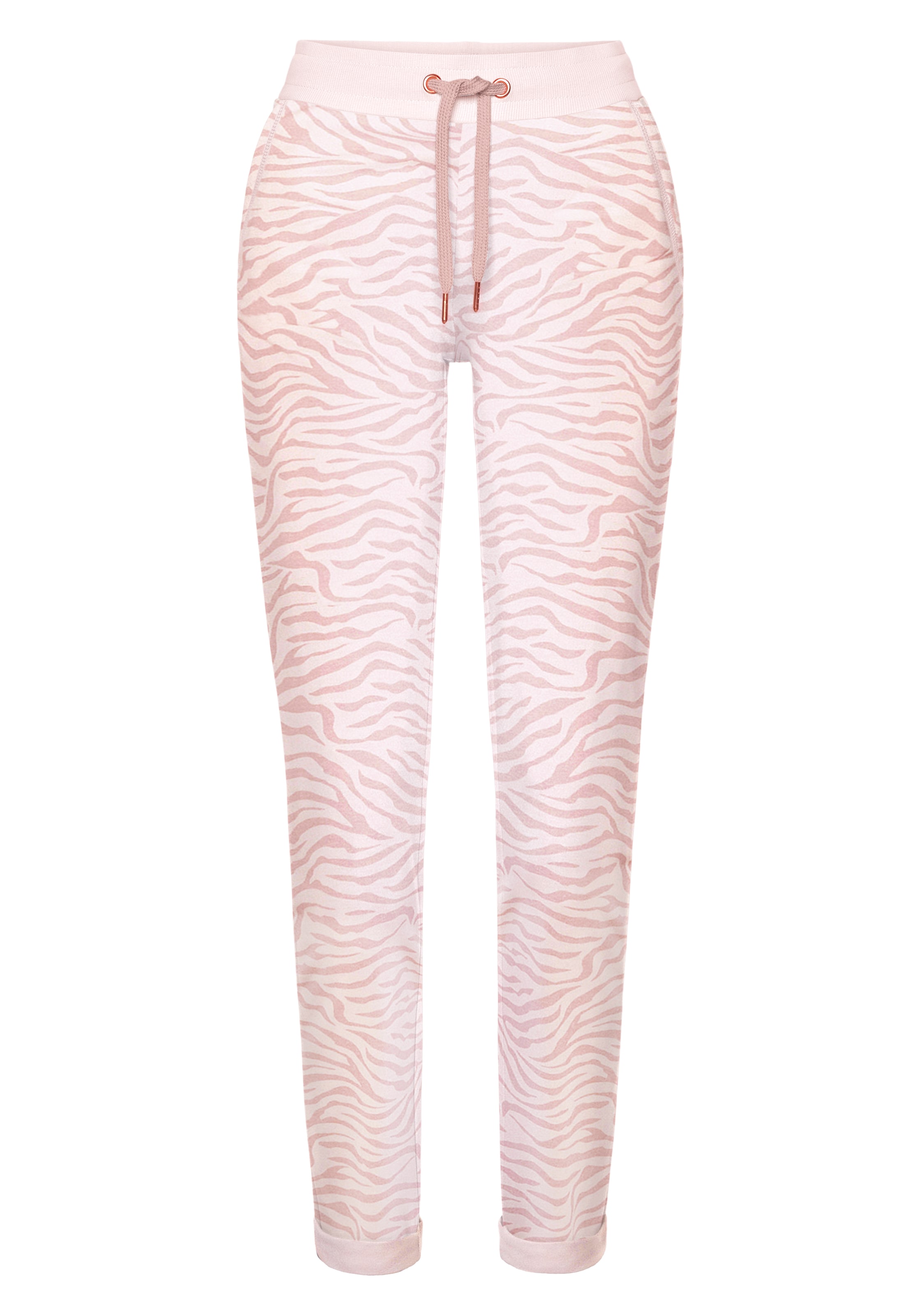 LASCANA Alt kitsenev Püksid, värv roosa: eest vaates