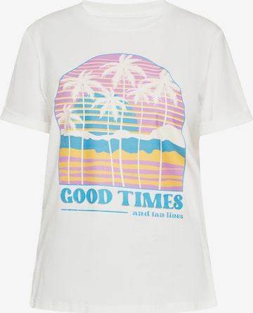 balts SANIKA T-Krekls: no priekšpuses