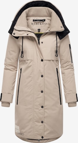 Manteau d’hiver 'Anoukaa 16' MARIKOO en beige : devant