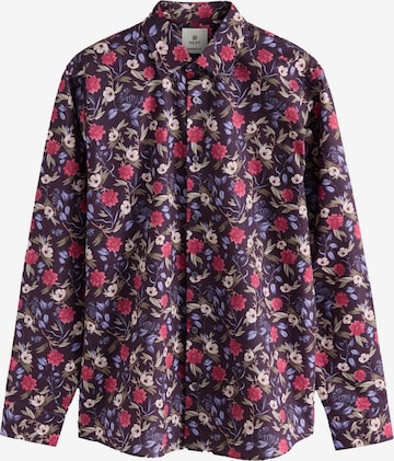 Next Regular Fit Paita värissä lila: etupuoli