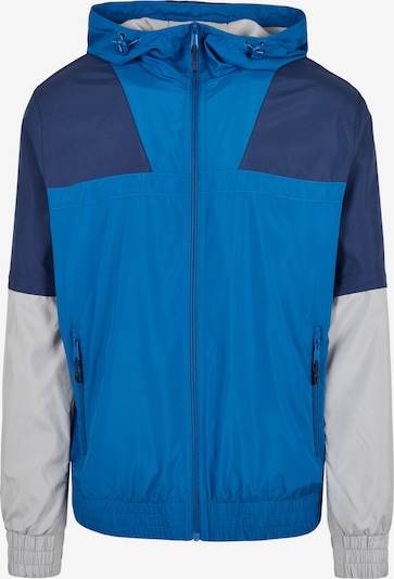 Giacca di mezza stagione Urban Classics Big & Tall di colore blu / blu reale / grigio chiaro, Visualizzazione prodotti