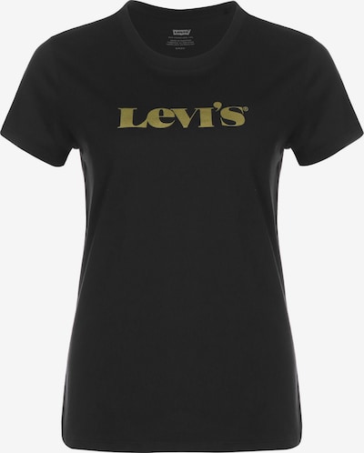 LEVI'S ® T-Shirt 'The Perfect' in gold / schwarz, Produktansicht