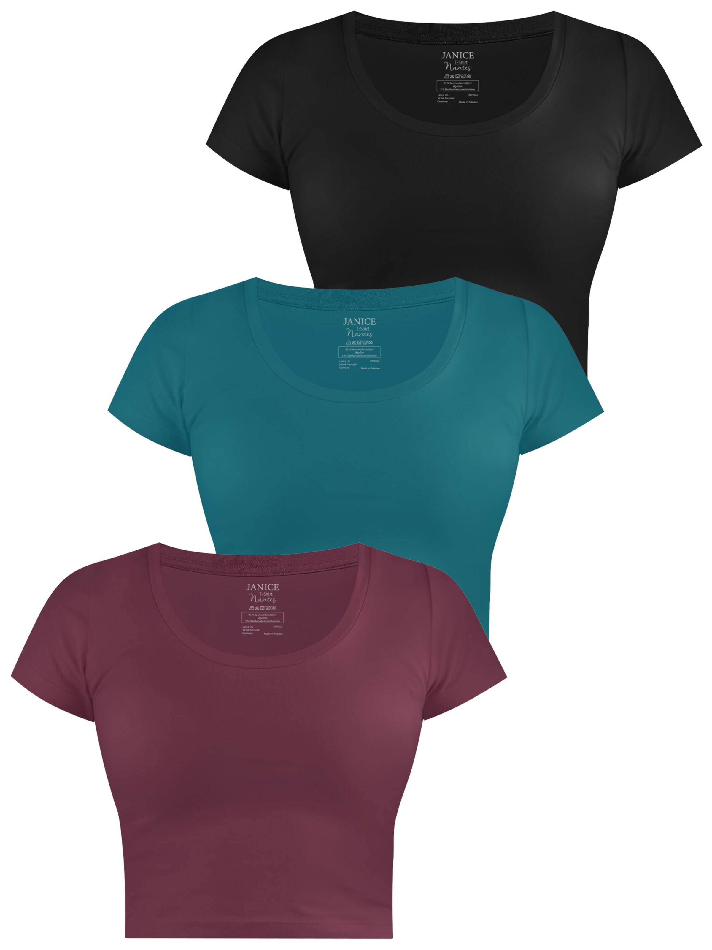 Janice Shirts 'Nantes' i blandingsfarvet: forside