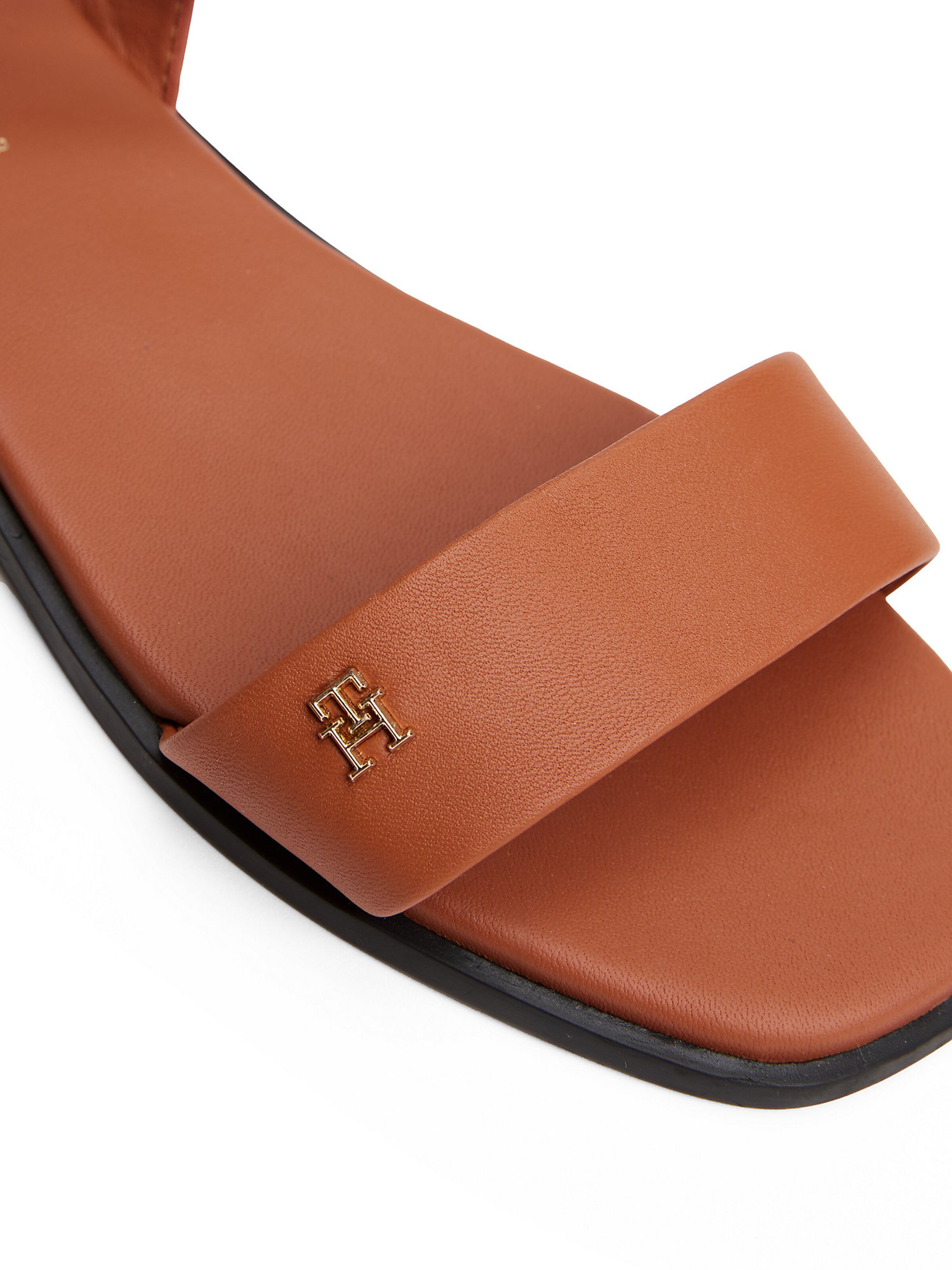 TOMMY HILFIGER Strap sandal in Brown