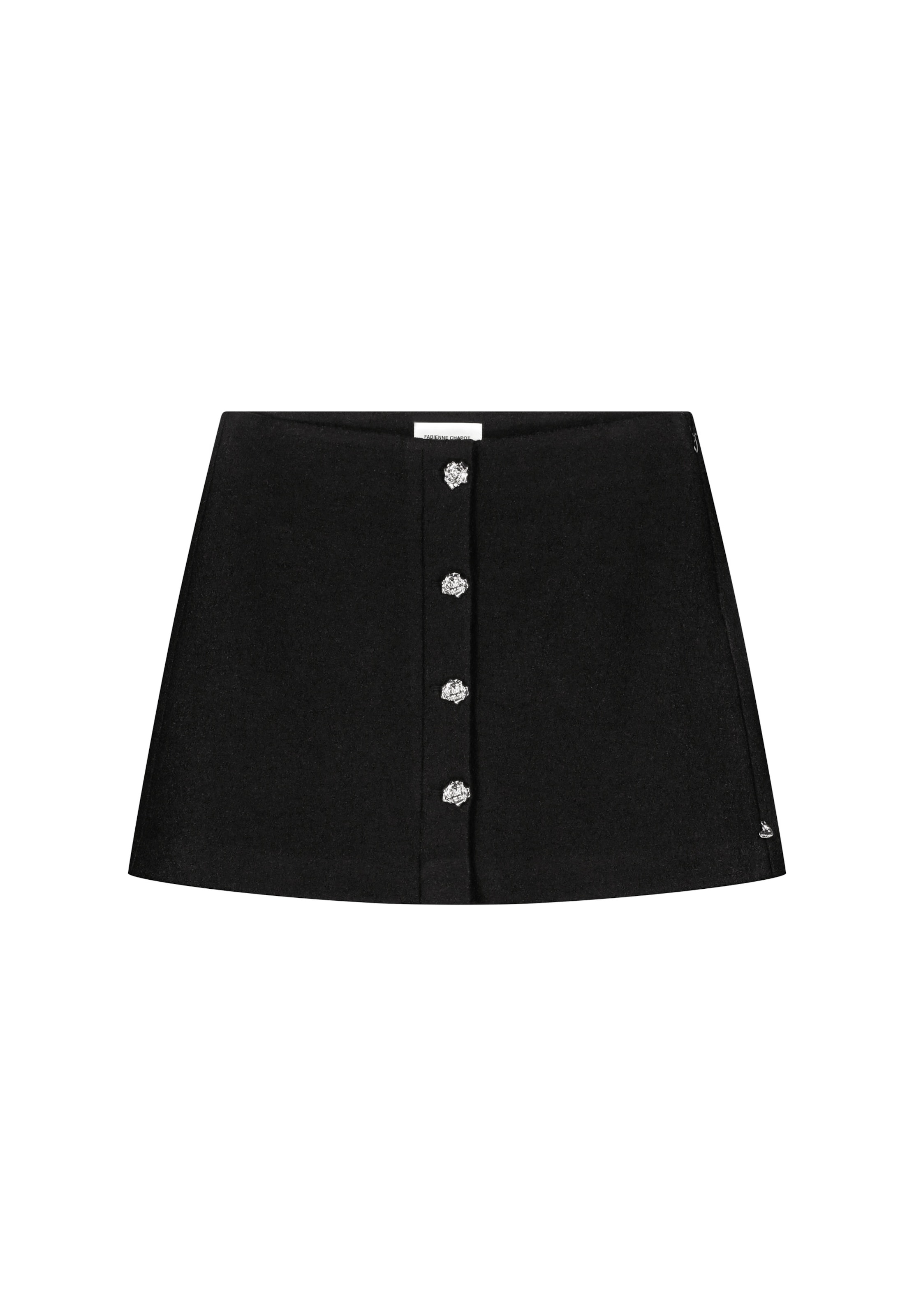 Fabienne Chapot Skirt in Black: front