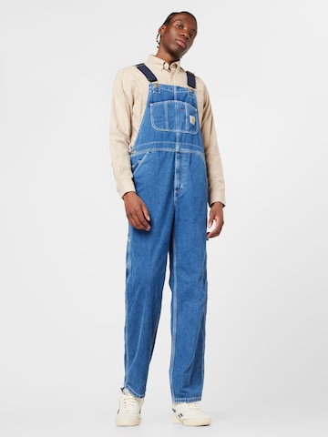 Carhartt WIP Loose fit Jean Overalls in Blue: front