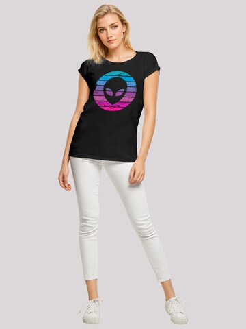 T-shirt 'Alien Kopf' F4NT4STIC en noir