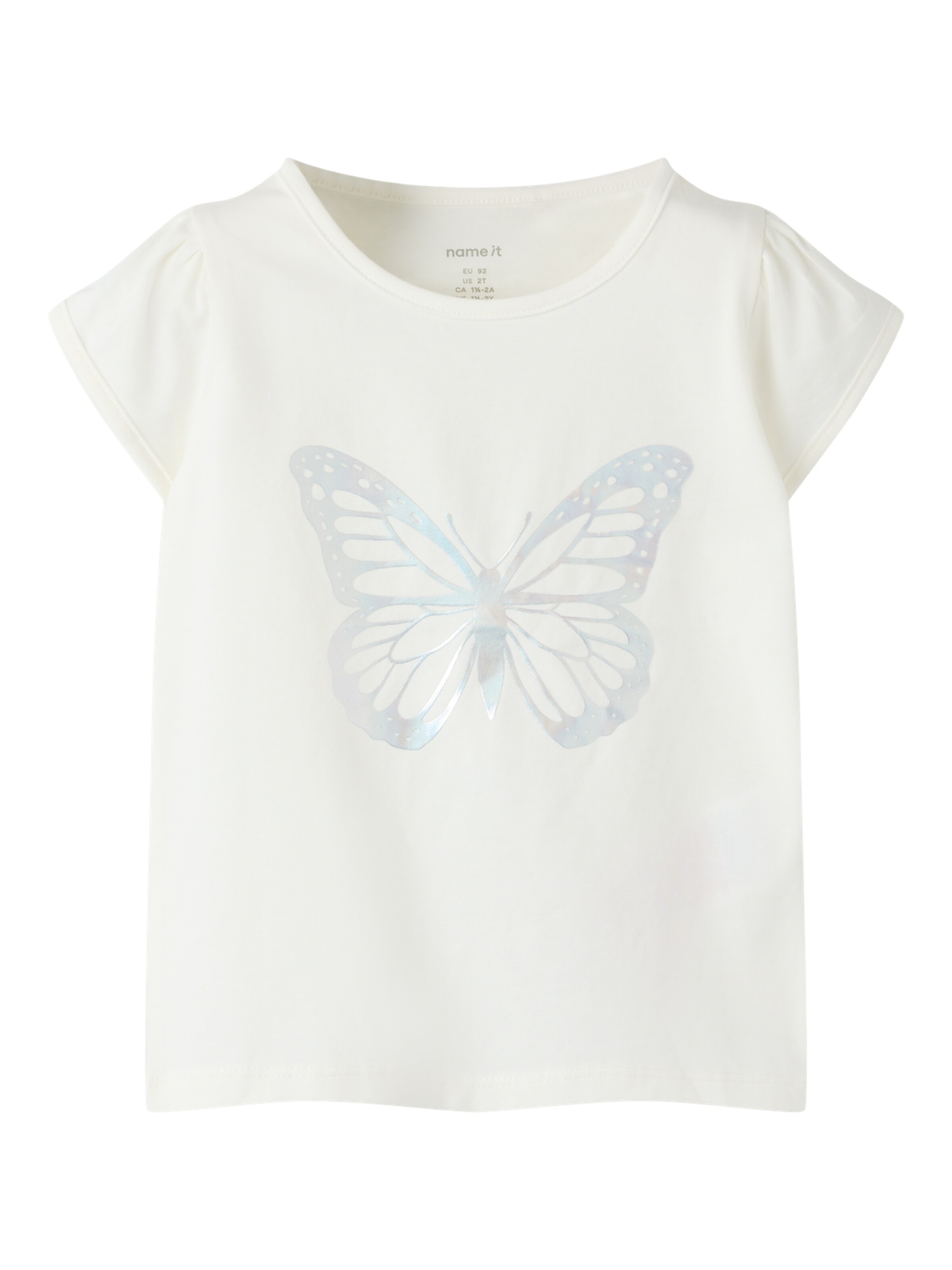 NAME IT Shirt 'NMFFipasa' in White: front