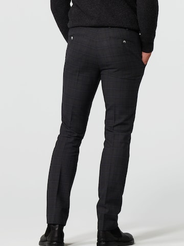 MEYER Regular Chino 'Rio 2-2596' in Grijs
