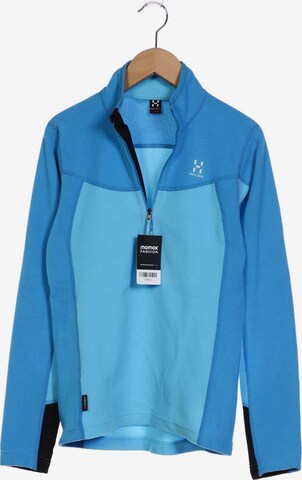 Haglöfs Sweatshirt & Zip-Up Hoodie in XS in Blue: front
