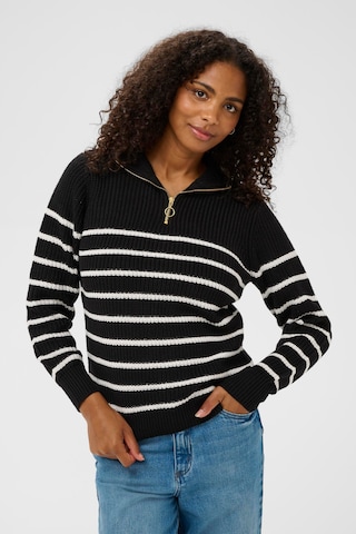 Kaffe Sweater 'Alioa' in Black: front
