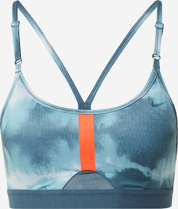 NIKE Bustier Sportmelltartók 'INDY' - zöld: elől