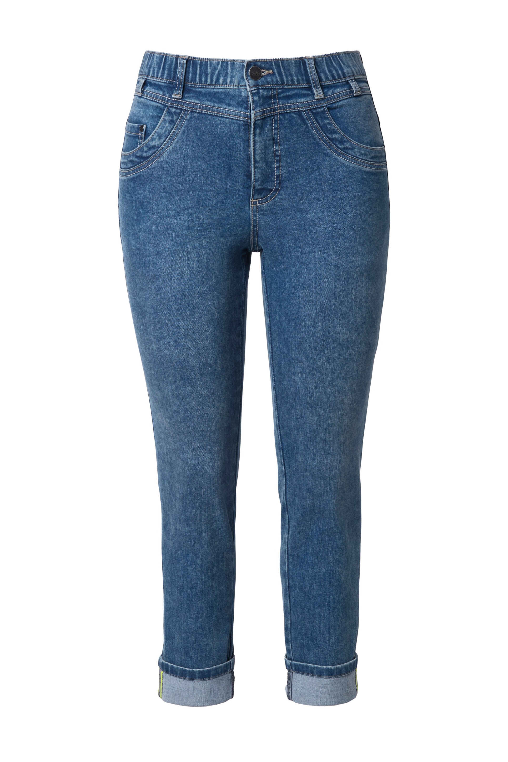 LAURASØN Slimfit Jeans in Blau: Vorderseite