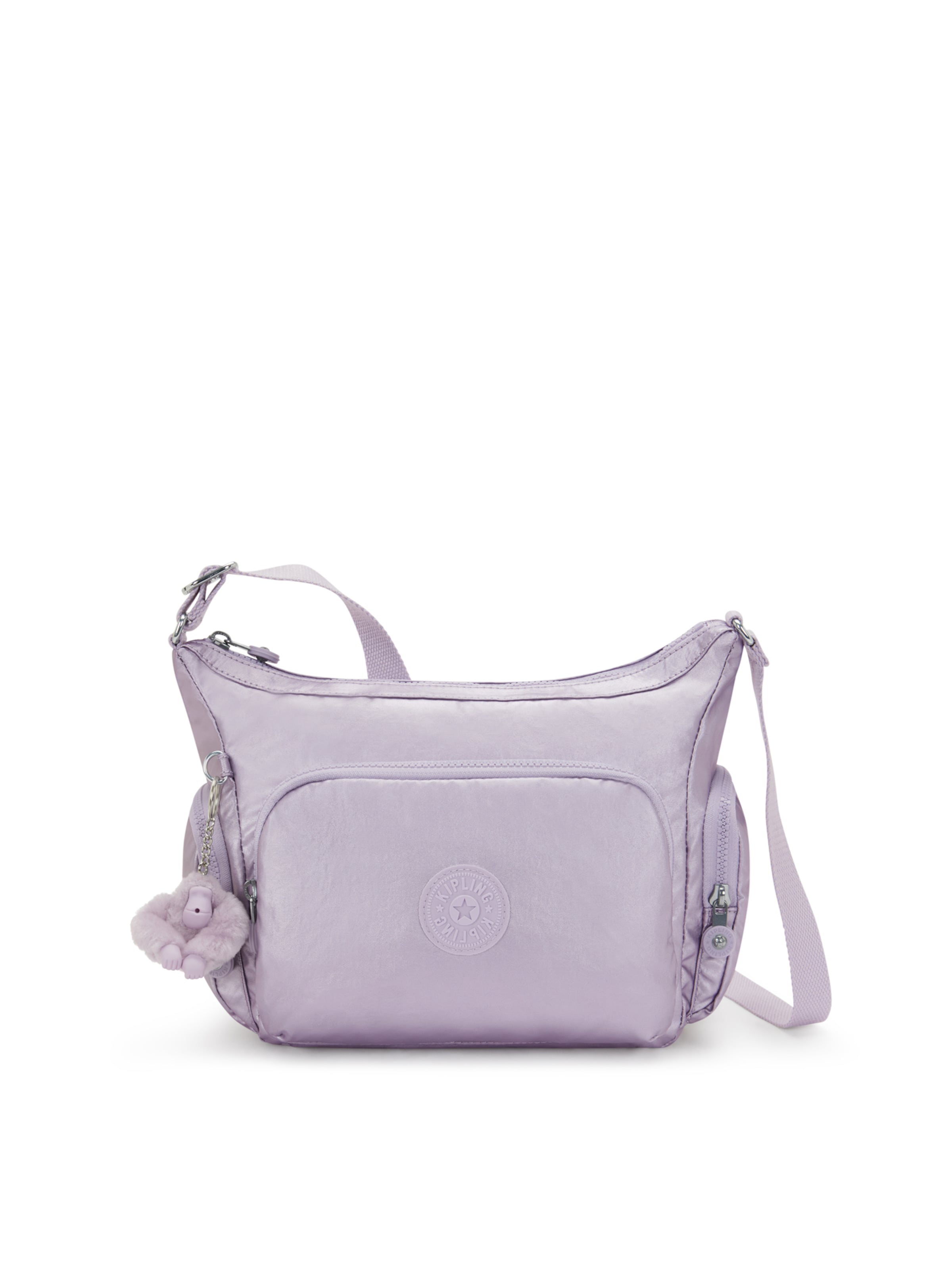KIPLING Õlakott 'Gabb S', värv lilla: eest vaates