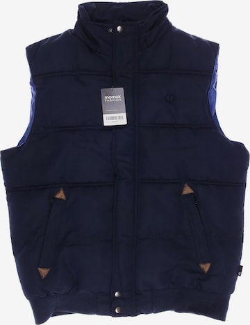 !Solid Vest in M in Blue: front