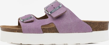 Bayton Mule 'Space' in Purple: front