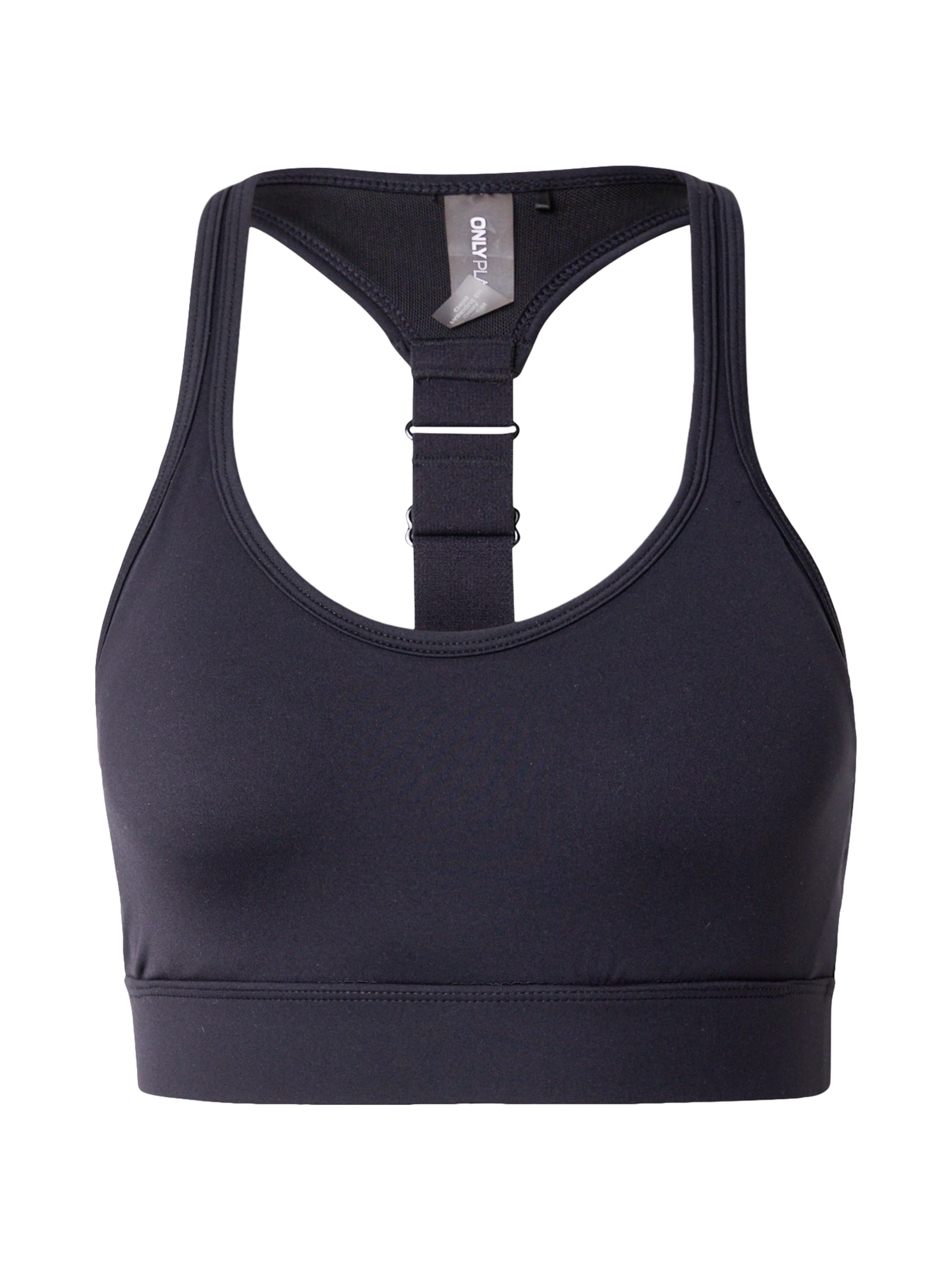 ONLY PLAY - Bustier Sujetador deportivo 'ONPJOANNA-2' en negro: frente