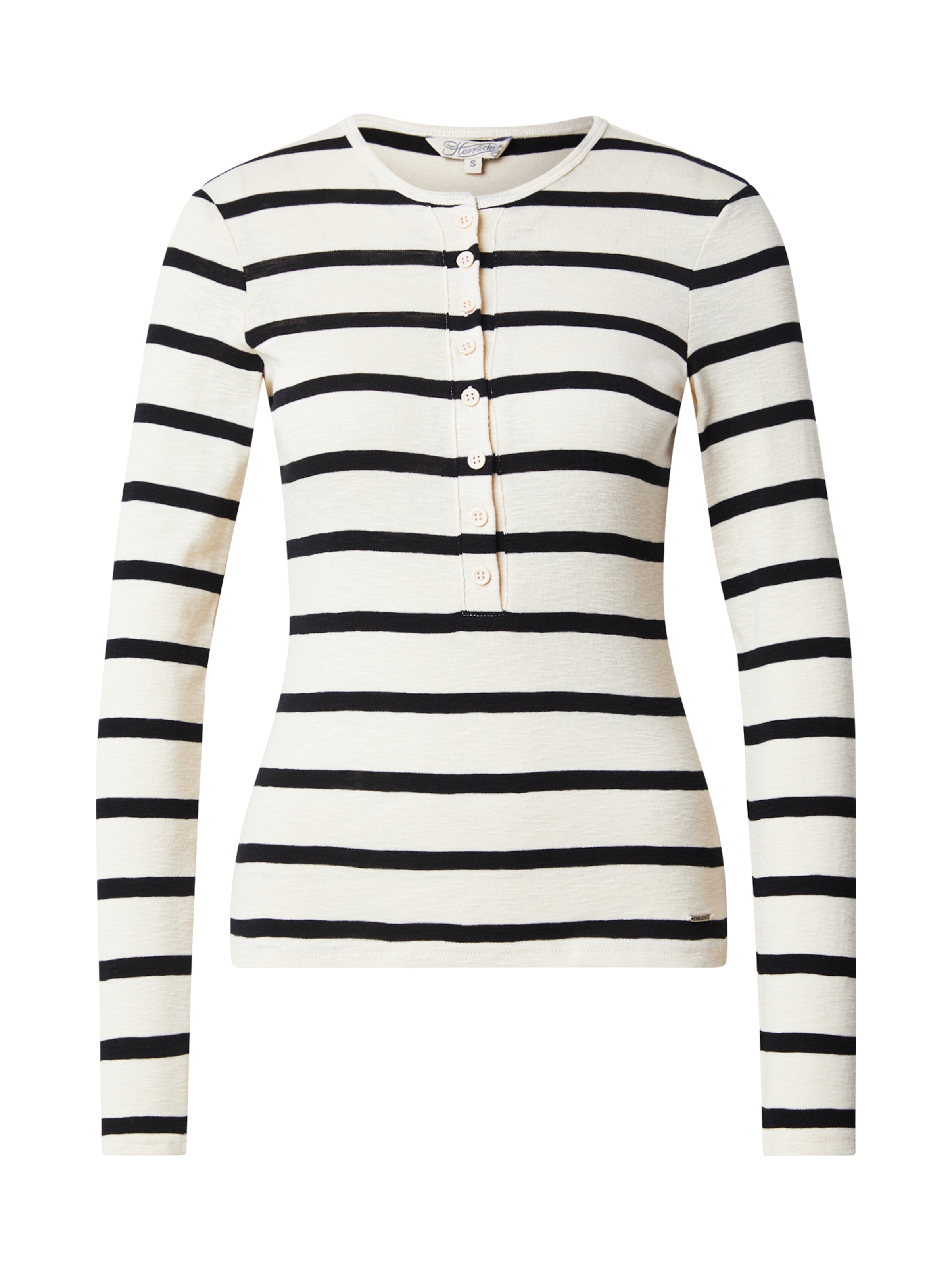 Herrlicher Tričko 'Cecilia' – bílá: přední strana