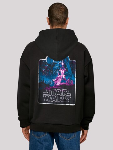 Sweat-shirt 'Star Wars' F4NT4STIC en noir : devant