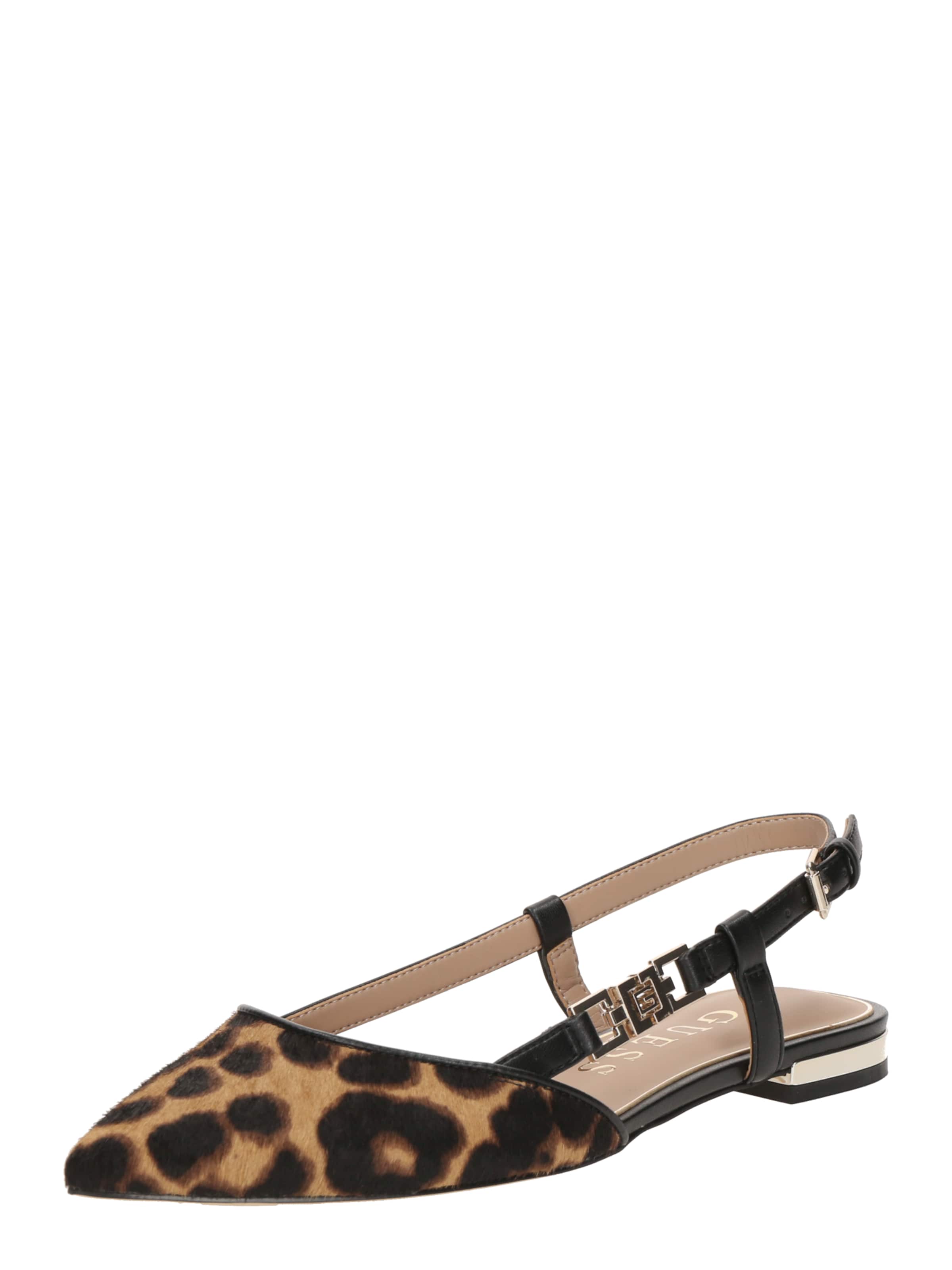 GUESS Γόβες slingback 'Franiely' σε καφέ: μπροστά