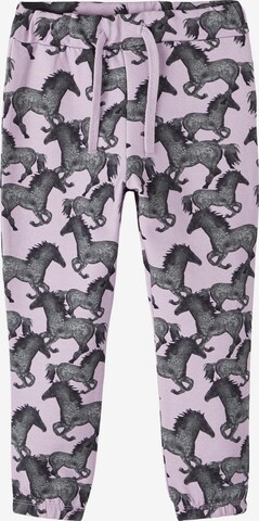 NAME IT Regular Pants 'Sacha' in Grey: front