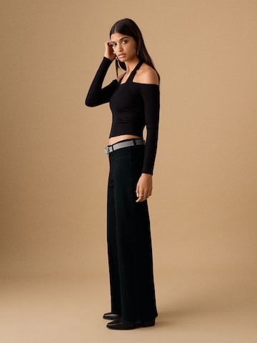Wide leg Jeans di MANGO TEEN in nero
