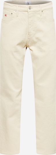 Calvin Klein Jeans Calças de ganga em amarelo pastel, Vista do produto