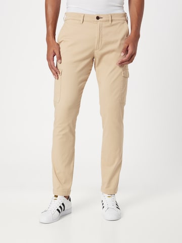 INDICODE JEANS Regular Hose 'Yatzy' in Beige: predná strana