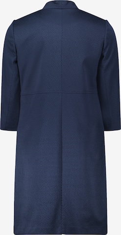 Betty & Co Longblazer mit Jacquard in Blau