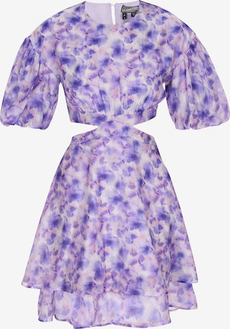 Robe de cocktail 'Vintage' DreiMaster Vintage en violet : devant