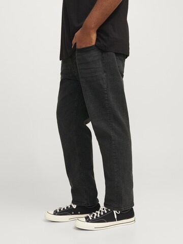 Jack & Jones Plus Slim fit Jeans 'JJIGlenn JJOriginal' in Black