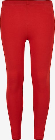 Urban Classics Skinny Leggings in Red