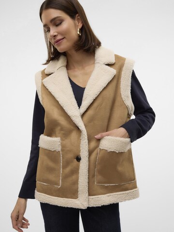 VERO MODA Weste in Braun