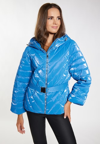 faina Winter Jacket 'Nally' in Blue: front