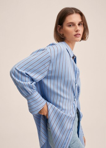 Camicia da donna 'patrick' di MANGO in blu