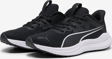 PUMA Athletic Shoes in Black: front