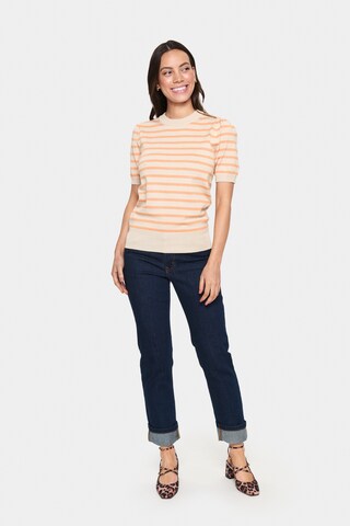 SAINT TROPEZ Pullover in Beige