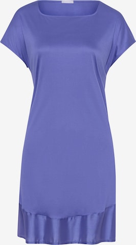Hanro Nachthemd 'Livia' in Blauw: voorkant