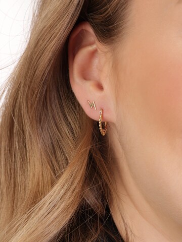 Boucles d'oreilles 'Klassisch' Lucardi en or