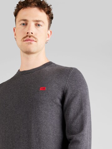 HUGO Pullover 'San Cassius' in Grau